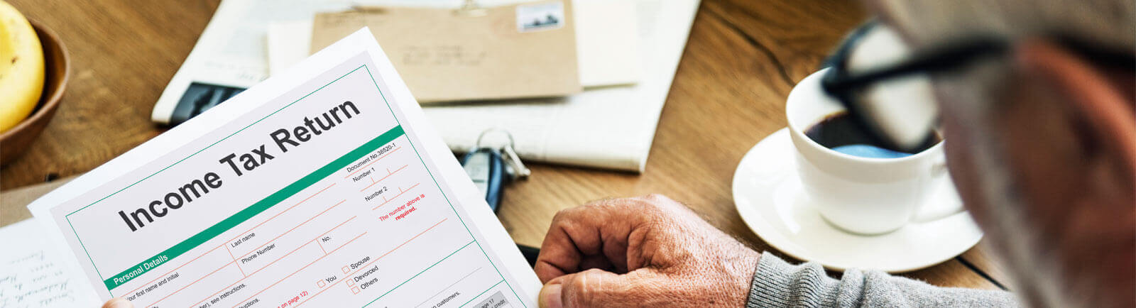 income-tax-return Income Tax Return paper