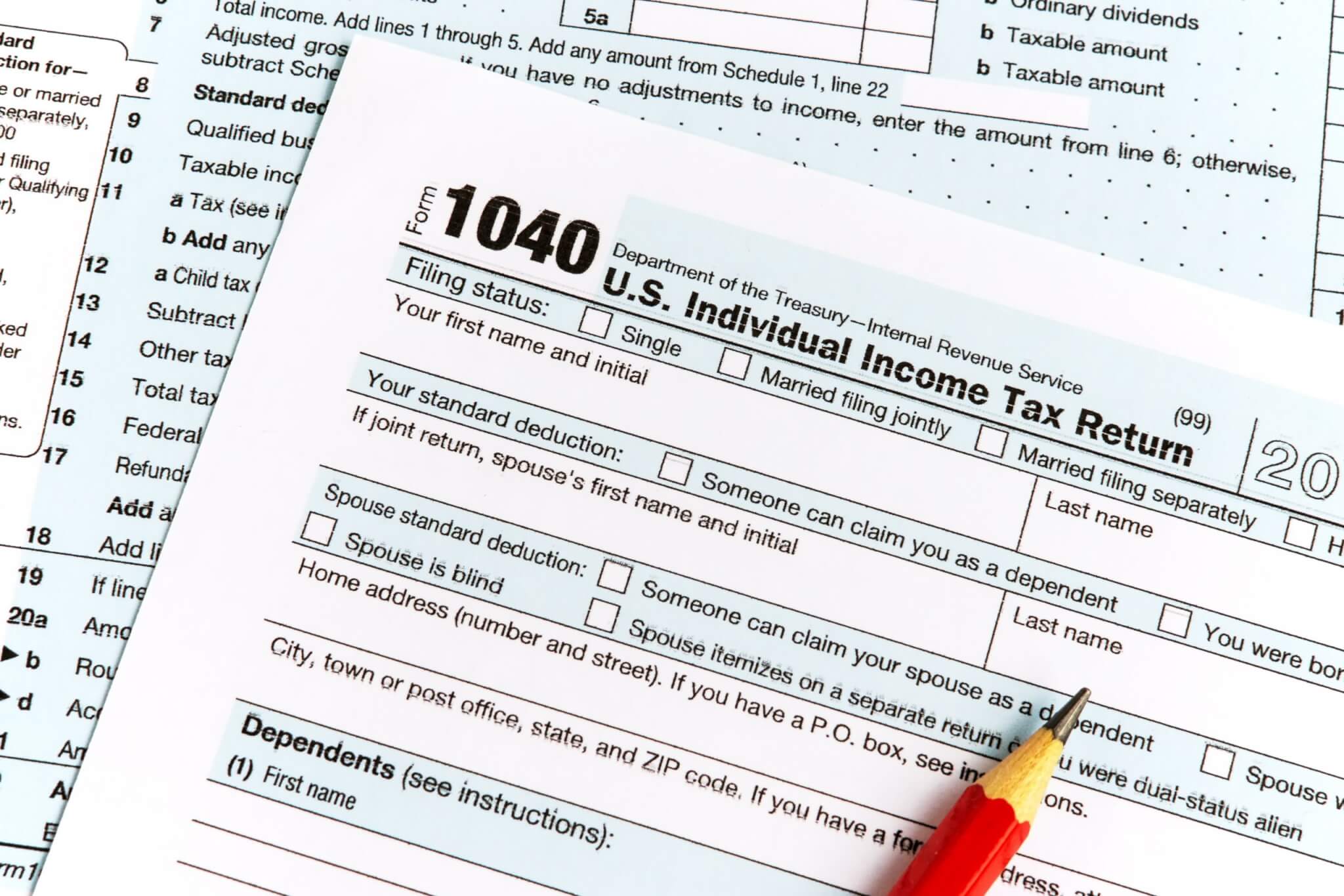 1040 Tax Form